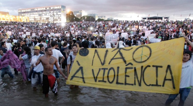 people holding sign